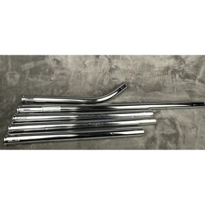 Vintage Rainbow SE D4C D3C Vacuum Cleaner Parts Tubes Metal Wands Lot‎ Of 5